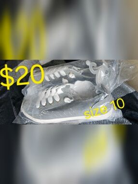 Maurices Gray Canvas Lace-Up Flats